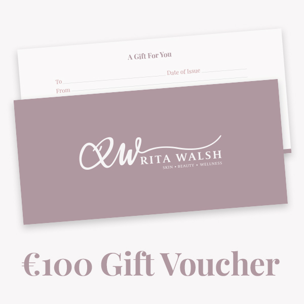 Purchase a €100 gift voucher for Rita Walsh Skin, Beauty & Wellness, Galway