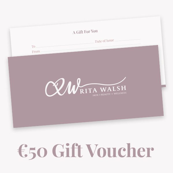 Purchase a €50 gift voucher for Rita Walsh Skin, Beauty & Wellness, Galway